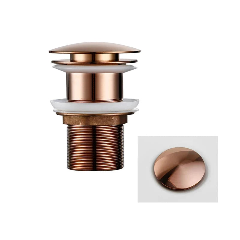Pop2026 Edition Up Drain Button Sink Stopper Corrosion Resistant Bathroom Accessory For Kitchen Or Bath Contemporary Renovation