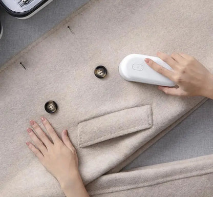 Lint Remover Battery-Powered Travel-Friendly Fabric Shaver Eco Clothes