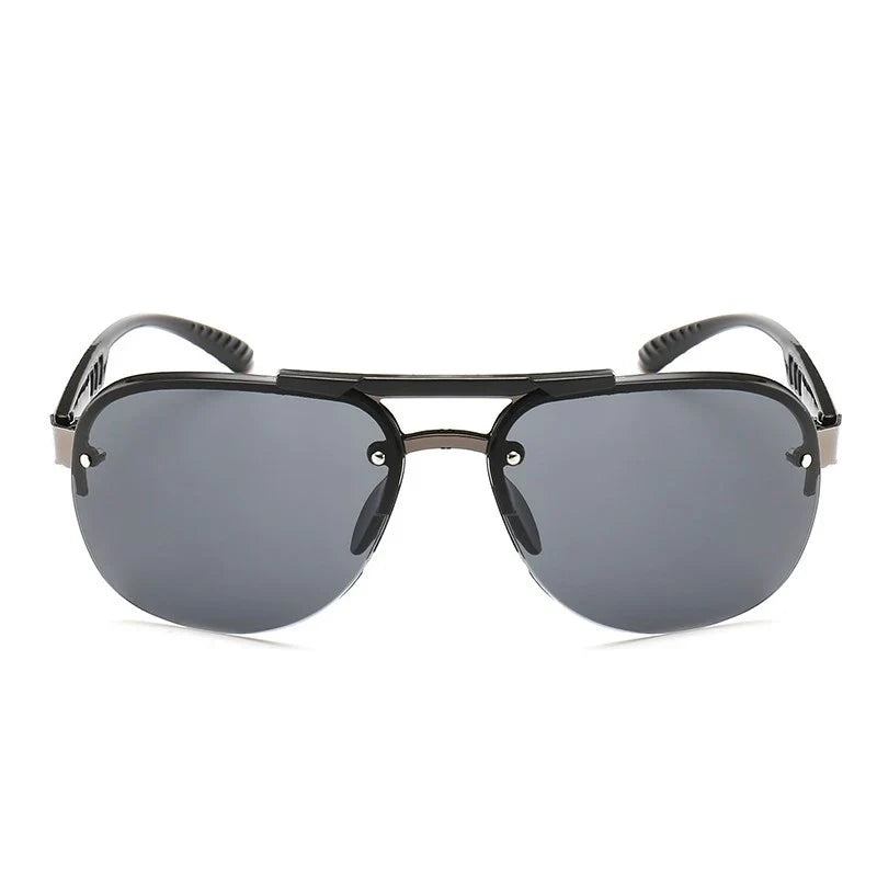 Fashion 2025 Vintage Metal Pilot Sunglasses for Men Women Driving Eyewear