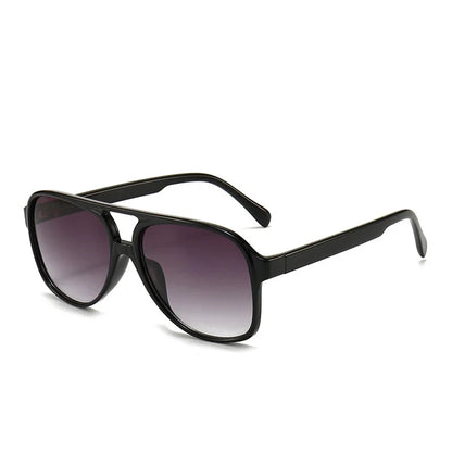 Pilot Retro Sunglasses Unisex Fashion Polarized Shades Gradient Color Outdoor Wear