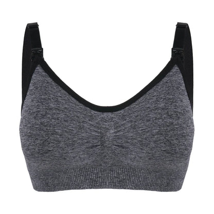 seamless wire-free maternity, nylon, all seasons – Breathable women's nursing bra