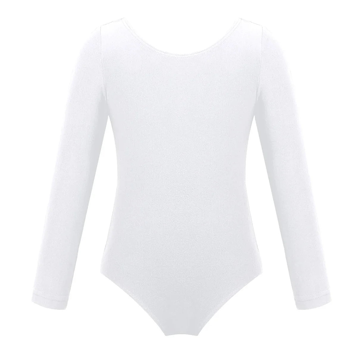 Plush, Sturdy Girls' Leotard - Long Sleeve, Polyamide, Elastane, Polyester, Dance Class