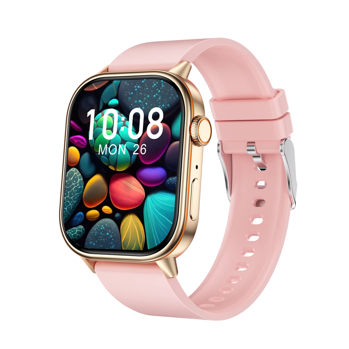 Smartwatch2025 Edition GPS 2.01 Inch AMOLED Display IP68 Water-Resistant Fitness Tracker for Active Living Fall