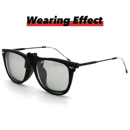 Sunglasses Photochromic Flip-Up Clip-On Polarized Lenses for Driving Summer 2026 Trend Gift Idea