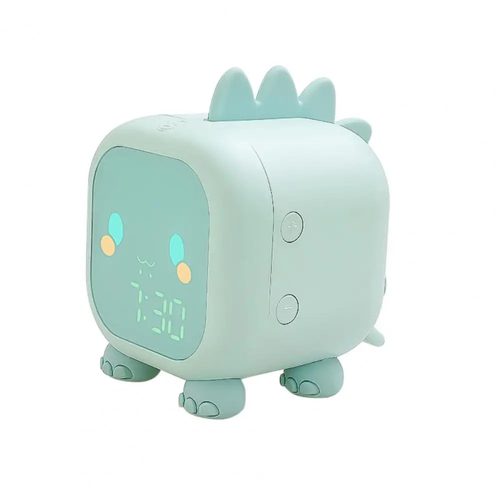 Alarm Kids Clock Dinosaur LED Clock With Temperature Display Voice Control Sleep Trainer Back to School 2025 Cute Gift