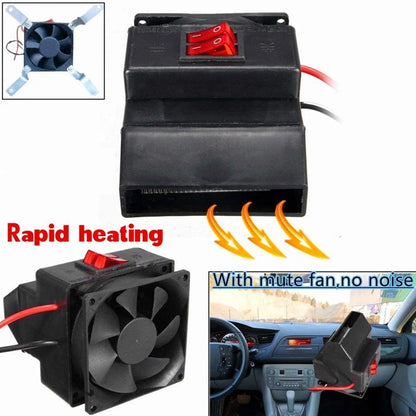 Car Heater Travel-Friendly Defroster Winter 2025 Season Clear Windows For Fast Defrost And Warm Cabin