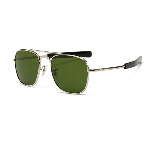 Designer Men's Vintage Aviation Sunglasses AO for American Military Style