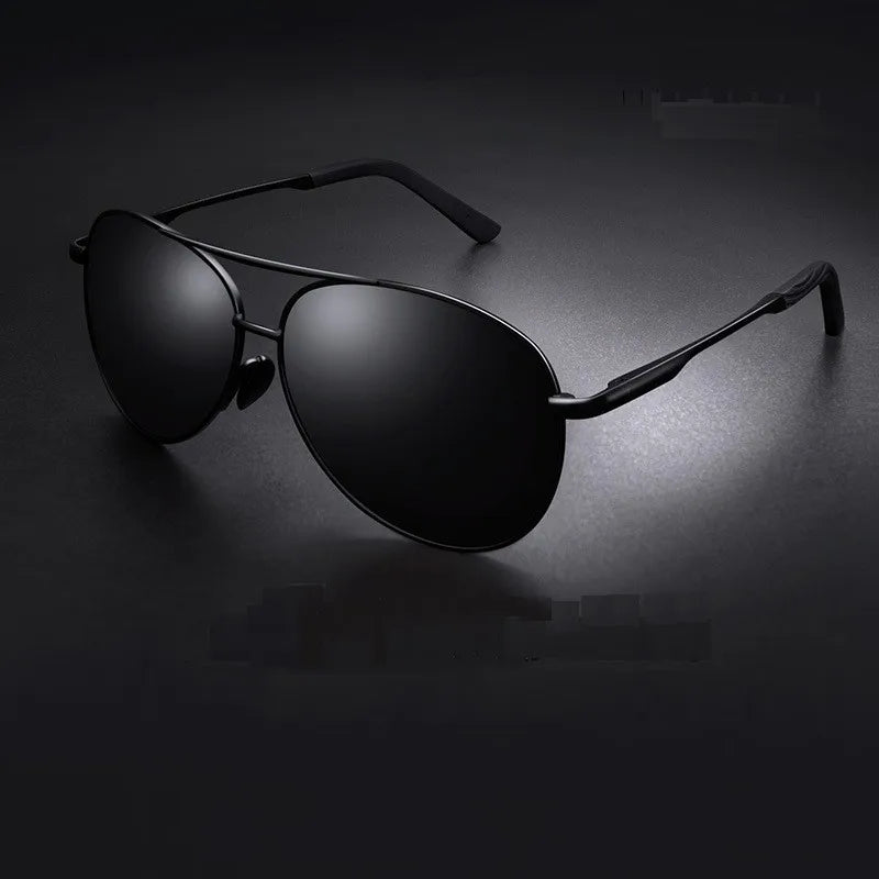 Metal Aviation Frame Color Changing Sunglasses for Men, Pilot Day Night Vision Driving