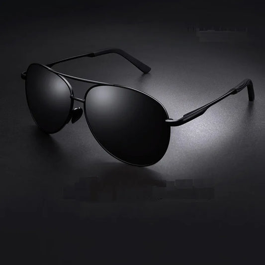 Metal Aviation Frame Color Changing Sunglasses for Men, Pilot Day Night Vision Driving