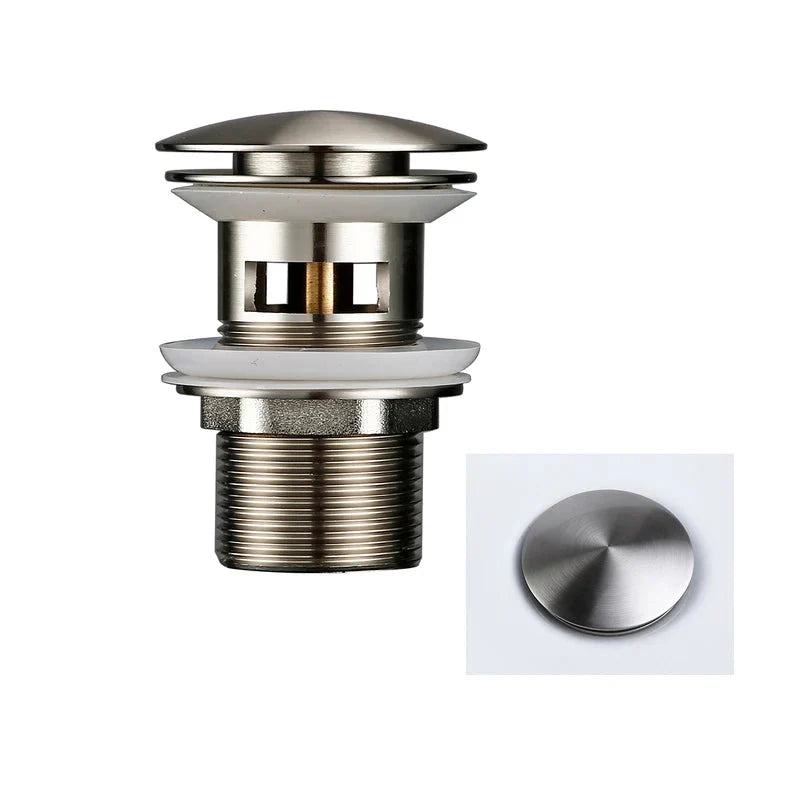 Pop2026 Edition Up Drain Button Sink Stopper Corrosion Resistant Bathroom Accessory For Kitchen Or Bath Contemporary Renovation