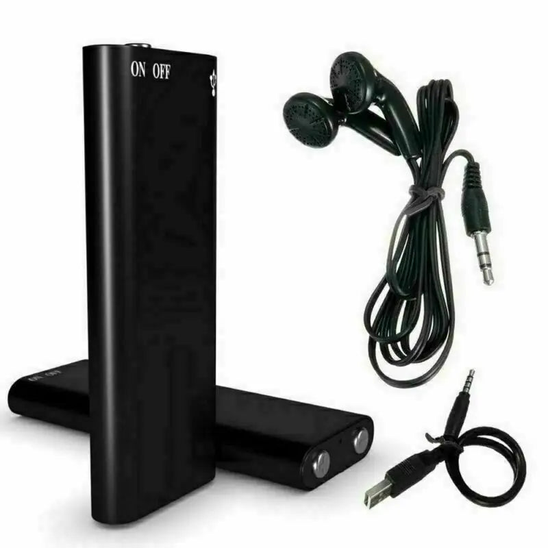Voice Recorder Ultra Thin Mini Digital Dictaphone Travel-Friendly