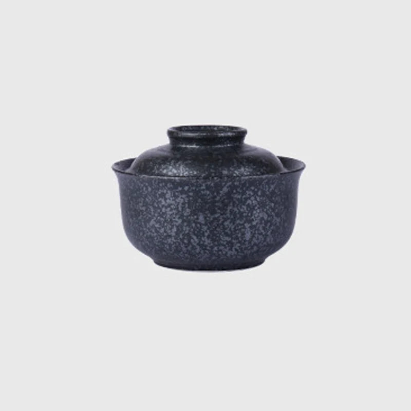 Bowl Ramen Large Ceramic With Lid Retro Fall 2025 Tableware