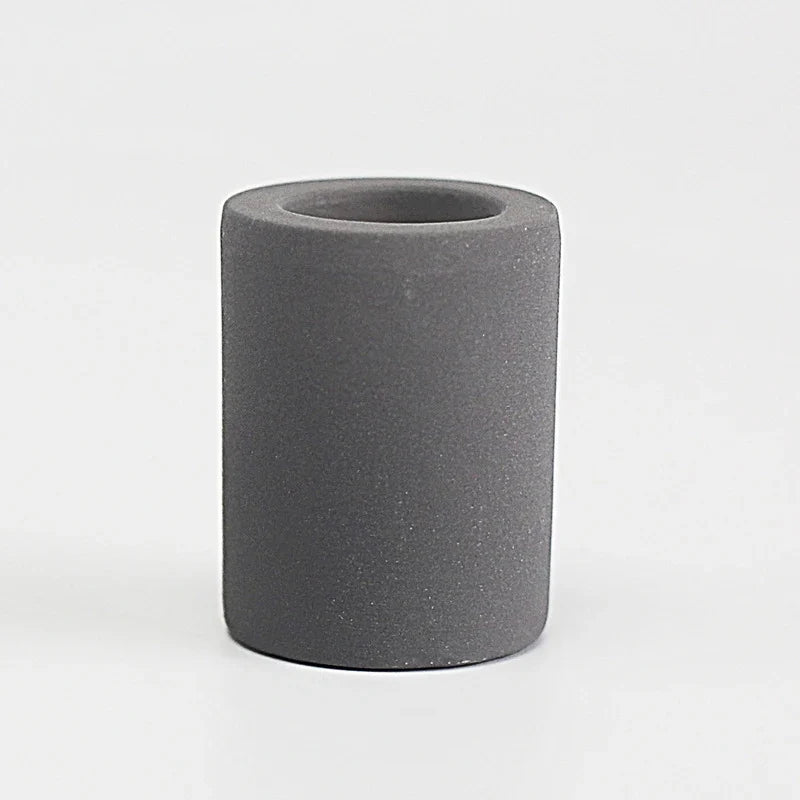 Travel-Friendly Travel Toothbrush Holder Device Kit - Diatomaceous Earth, Moisture Absorption, Grey