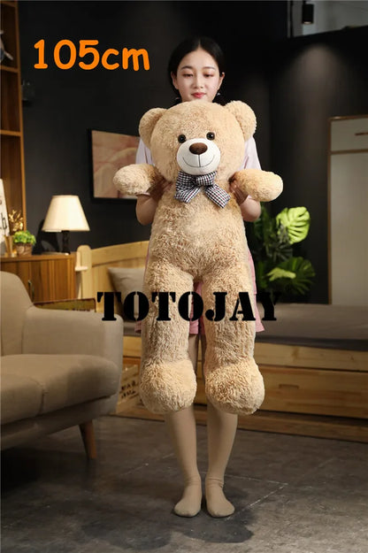 Giant 105cm Plush Teddy Bear Hugging Pillow Children Gift
