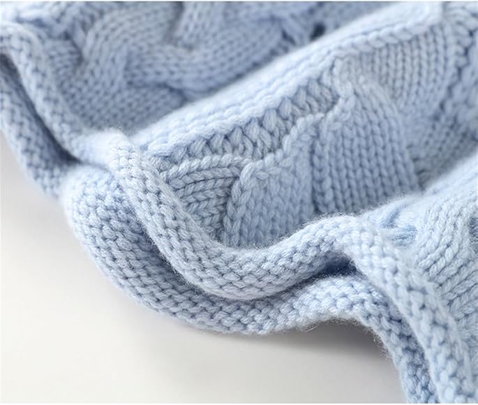 Plush Women’s Cashmere Sweater - Cable Knit, Cashmere, Casual
