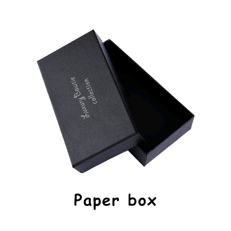 Green Birds Feather Bow Tie Kit - Handmade Wood Gift Box for Men, Wedding Party