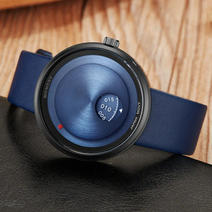 Quartz Watch Minimalist Leather Strap Couple Watch Kit Fall 2025 Water-Resistant Japanese Movement Gift