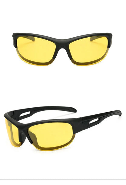 Driving Night Sunglasses Polarized Yellow Lenses Fall 2025 Glare Reduction UV400
