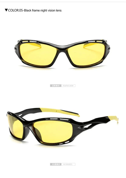 Driving Night Sunglasses Polarized Yellow Lenses Fall 2025 Glare Reduction UV400