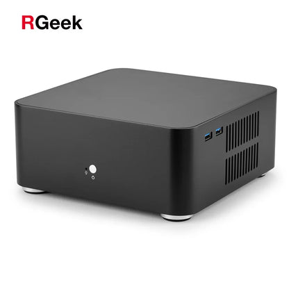ITX Mini Case All Aluminum Chassis With Built In PSU