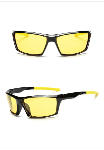 Driving Night Sunglasses Polarized Yellow Lenses Fall 2025 Glare Reduction UV400
