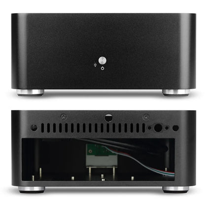 ITX Mini Case All Aluminum Chassis With Built In PSU