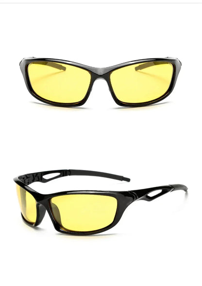 Driving Night Sunglasses Polarized Yellow Lenses Fall 2025 Glare Reduction UV400