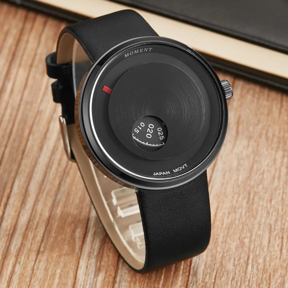 Quartz Watch Minimalist Leather Strap Couple Watch Kit Fall 2025 Water-Resistant Japanese Movement Gift