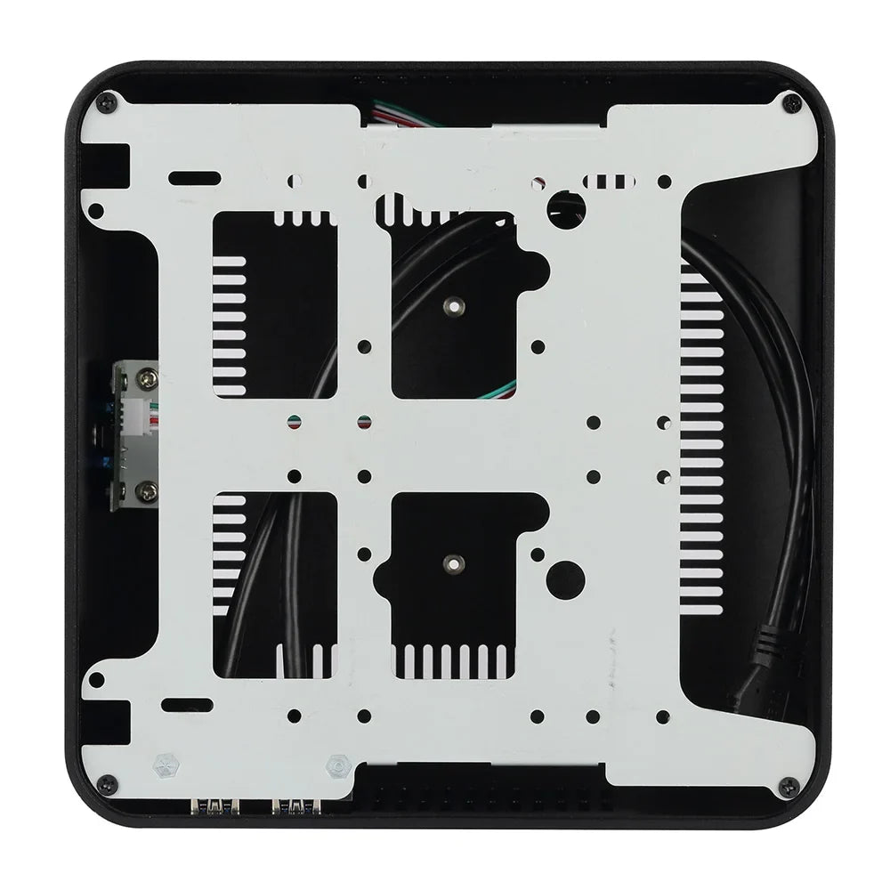 ITX Mini Case All Aluminum Chassis With Built In PSU