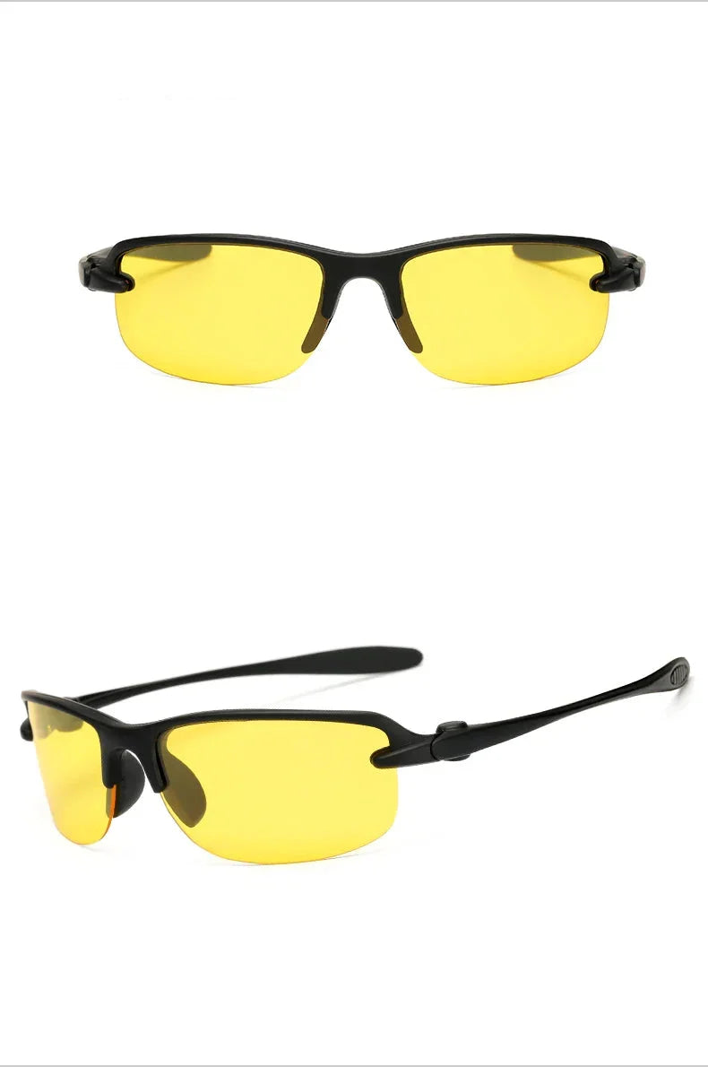 Driving Night Sunglasses Polarized Yellow Lenses Fall 2025 Glare Reduction UV400
