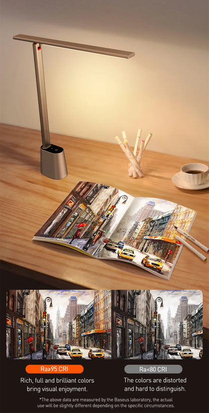 Desk LED Lamp Foldable Dimmable Eye Protection Study
