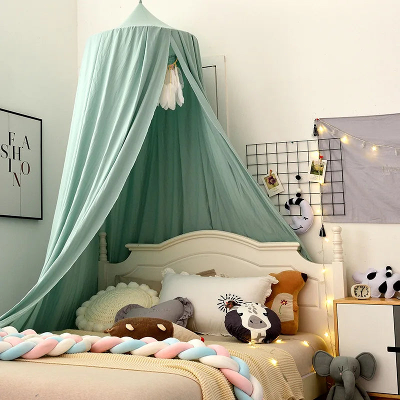 Canopy Bed Hanging Mosquito Net Dome Crib Nursery Decor Fall 2025 Cozy Mosquito Protection