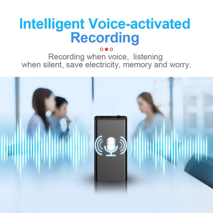 Voice Recorder Ultra Thin Mini Digital Dictaphone Travel-Friendly