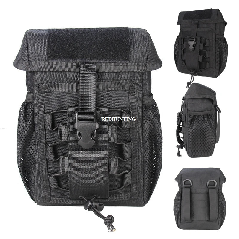 Dump2025 Edition Pouch Tactical Bag Outdoor Utility Pouch Water-Resistant Folding Molle Hiking Gear Fall