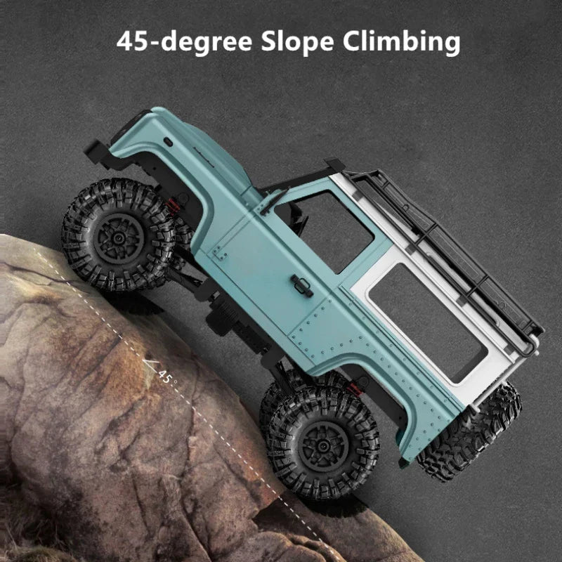 Truck RC 1/20 Scale 4WD Off Road Climbing Buggy Light 2.4G Remote Control Car All Terrain Toy Fall 2025 Gift Idea