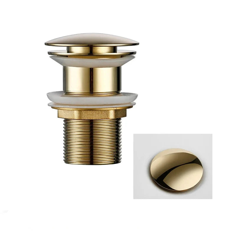 Pop2026 Edition Up Drain Button Sink Stopper Corrosion Resistant Bathroom Accessory For Kitchen Or Bath Contemporary Renovation