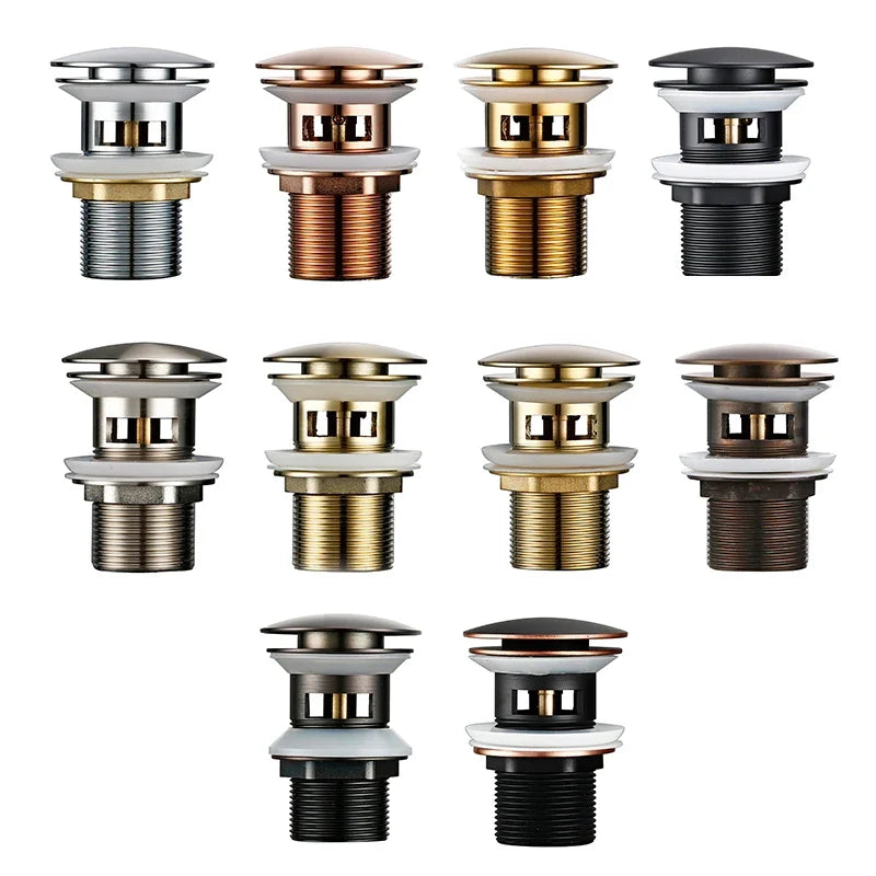 Pop2026 Edition Up Drain Button Sink Stopper Corrosion Resistant Bathroom Accessory For Kitchen Or Bath Contemporary Renovation