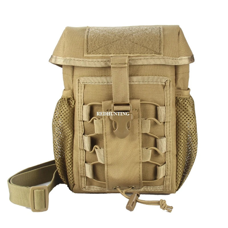 Dump2025 Edition Pouch Tactical Bag Outdoor Utility Pouch Water-Resistant Folding Molle Hiking Gear Fall