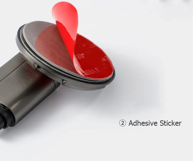 Magnetic Door Stopper Flexible Heavy Duty No Drill