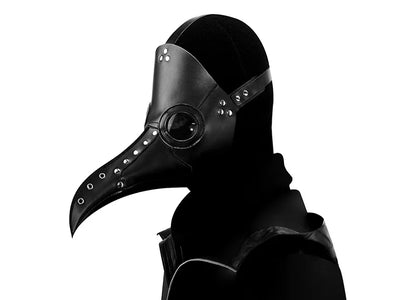 Plague2025 Edition Doctor PU Leather Mask Steampunk Halloween