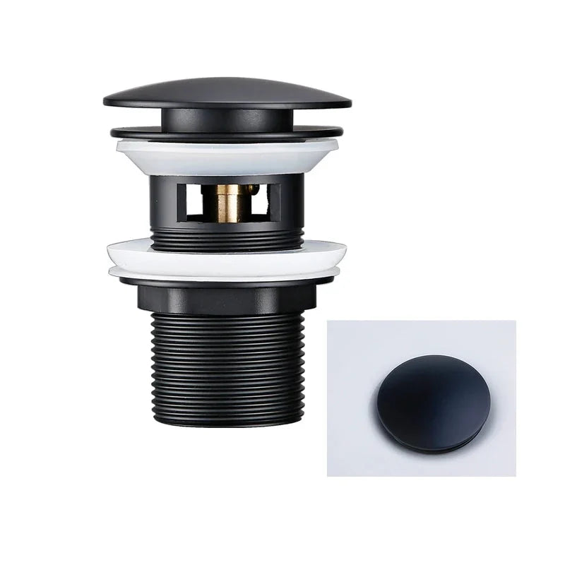 Pop2026 Edition Up Drain Button Sink Stopper Corrosion Resistant Bathroom Accessory For Kitchen Or Bath Contemporary Renovation