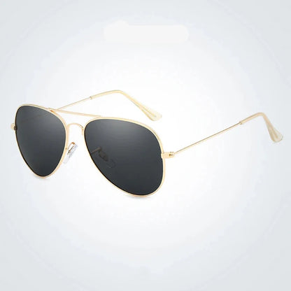 Timeless Pilot Sunglasses Polarized Metal Shades UV400 for Men and Women