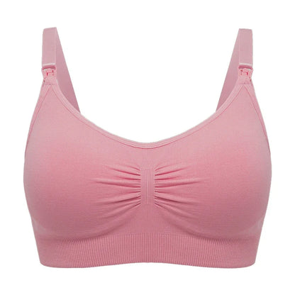 seamless wire-free maternity, nylon, all seasons – Breathable women's nursing bra