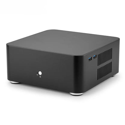 ITX Mini Case All Aluminum Chassis With Built In PSU