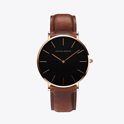 Hochwertige Herren Armbanduhr – klassisches Design, Edelstahl, für jeden Anlass 1