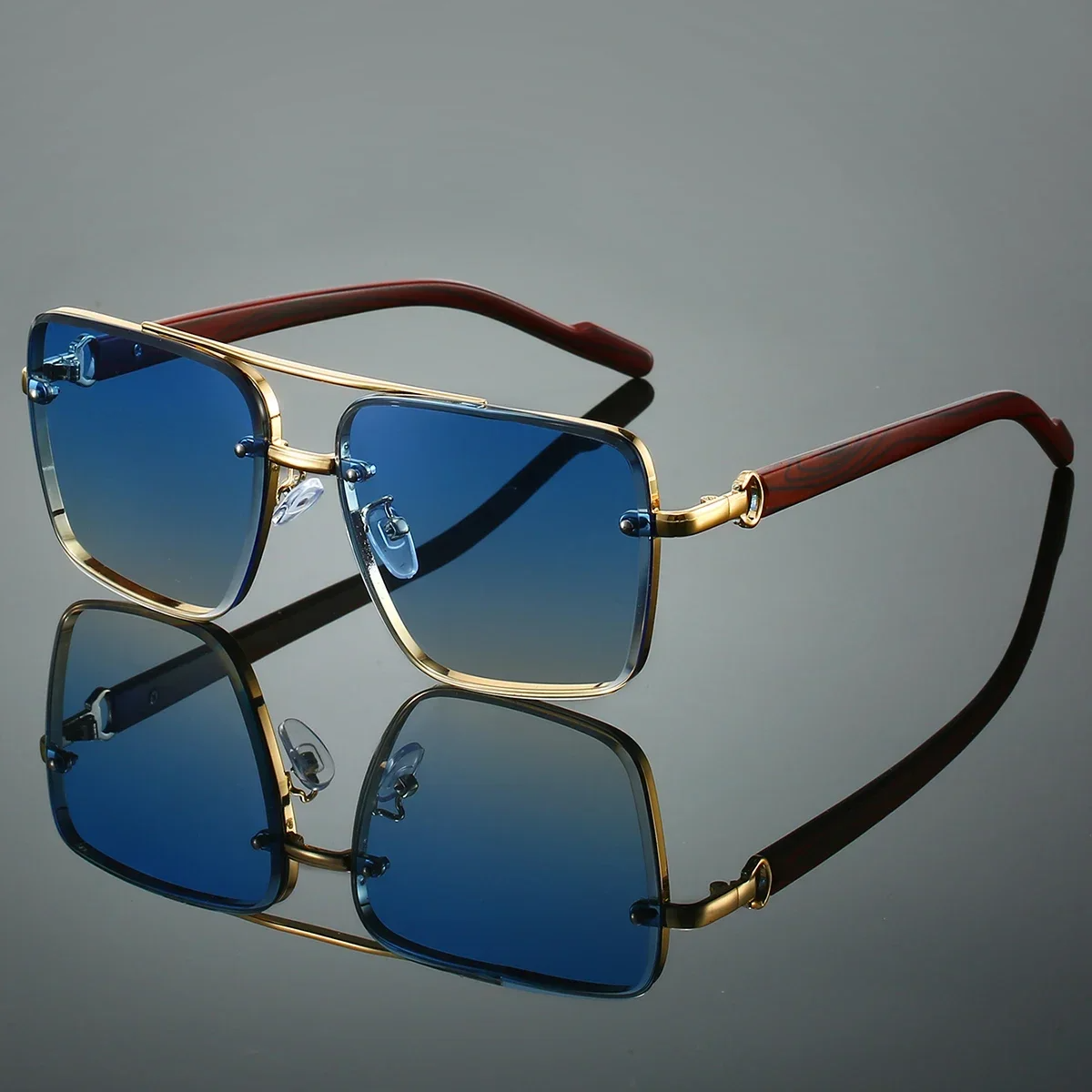 Hochwertige Herren Sonnenbrille – klassische Pilotenform, langlebige Materialien, für jeden Anlass 1