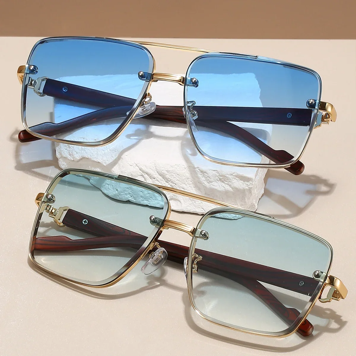 Hochwertige Herren Sonnenbrille – klassische Pilotenform, langlebige Materialien, für jeden Anlass 3