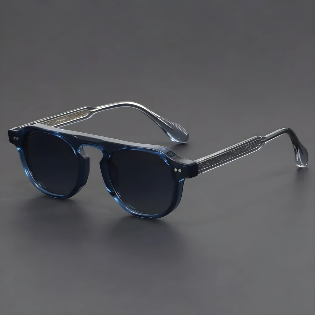 Hochwertige Herren Sonnenbrille – klassisches Retro-Design, leichtes Material, für jeden Anlass 1