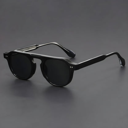 Hochwertige Herren Sonnenbrille – klassisches Retro-Design, leichtes Material, für jeden Anlass 3
