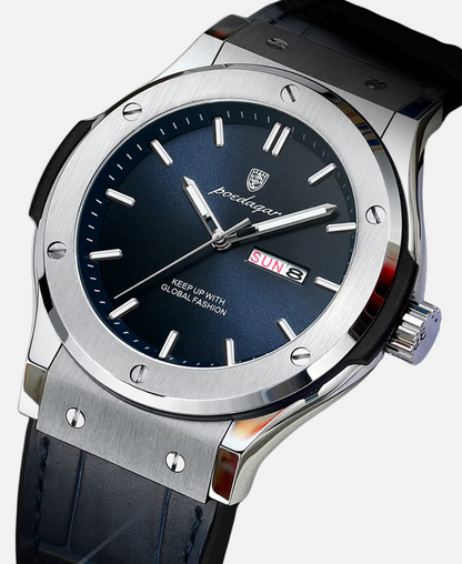Hochwertige Herren Uhr – klassisches Design, Edelstahl, für Business und Freizeit 1